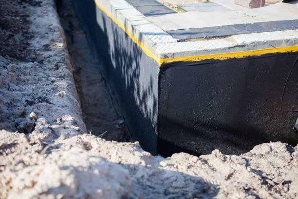 Residential Emergency Waterproofing installation at a Linden, AL home by SJ Waterproofing Pros